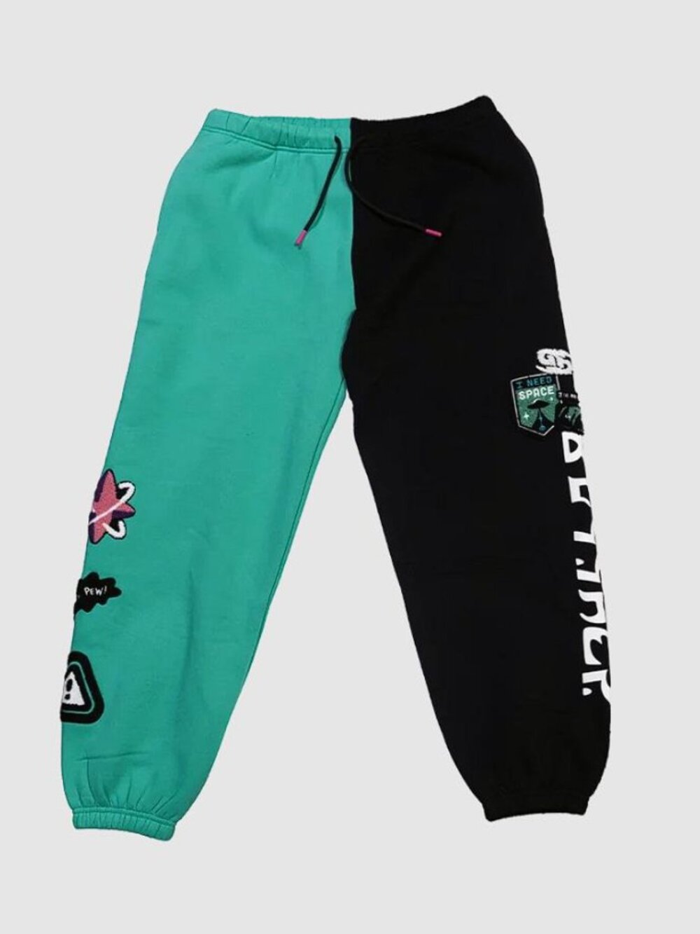 GAMER SUPPS Men's "Invasion" Sweatpants Size M in Green